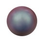 0904-Swarovski Elements 5817 Iridescent Red Pearl 6mm 1 buc