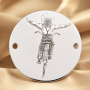 E1669 GS Link Ag 925 Biciclist 16.5mm, 0.3mm 1 buc