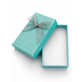 D158-Cutiuta turcoaz cu fundita pentru set