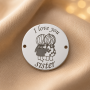 Banut Argint 925 "I Love You Sister" pentru Bratara E1103