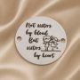 Link argint 925 Sisters by Heart 16.5 mm pentru bratara sau colier cadou prietena E0270