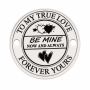 Bănuț "To My True Love, Forever Yours" argint 925, 16.5 mm E0404 GS