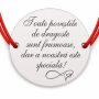 Brățară argint 925 Povestea Noastră, șnur reglabil — cadou B-E1517