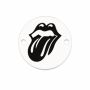 Bănuț argint 925 gravat Rolling Stones, Ø 12 mm — cadou rock E1850