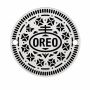 Charm biscuite Oreo din argint 925, element brățară 16.5 mm E0474