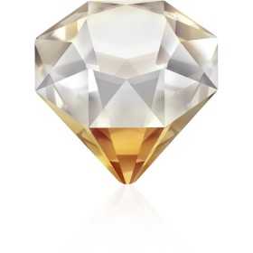 P3208 - Swarovski Elements 4928 Tilted Chaton - Crystal - 12mm Folied