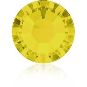 0273-SWAROVSKI ELEMENTS 2038 Yellow Opal S-Foiled Hotfix SS10-1buc