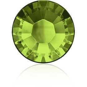 0275-SWAROVSKI ELEMENTS 2038 Olivine S-Foiled Hotfix SS6-1buc