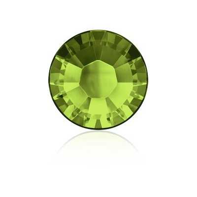 0275-SWAROVSKI ELEMENTS 2038 Olivine S-Foiled Hotfix SS6-1buc