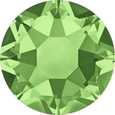 0457-SWAROVSKI ELEMENTS 2078 Peridot S-foiled Hotfix SS16 4MM-1buc
