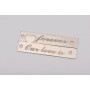 Bratari personalizabile din argint cu inima decupata – set pentru cuplu 35x12mm argint 925 E0166 N