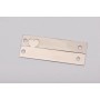 Bratari personalizabile din argint cu inima decupata – set pentru cuplu 35x12mm argint 925 E0166 N