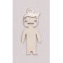 E0169-N-Pandant din argint baietel 20x8.5mm 0.5mm