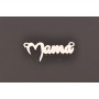 E0107 Pandant din argint Mama 27x13 mm-1 buc