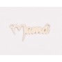 E0107 Pandant din argint Mama 27x13 mm-1 buc