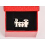 E0201-N-Pandant argint familie cu 2 fetite 23x15 mm-0,5mm -1 buc