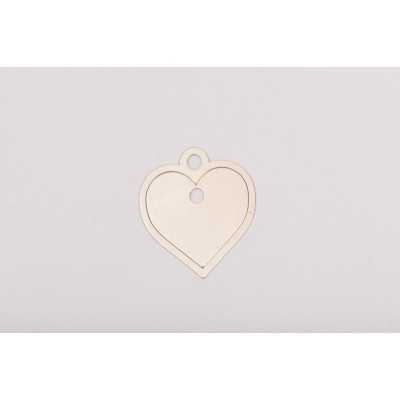 E0104-Pandantiv decupat argint 925 Set Inimi 15x15mm 0.5mm