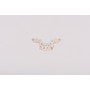 E0229 N Pandant din argint cu 2 baietei si inimioare 25x13mm 0.5mm-1 buc