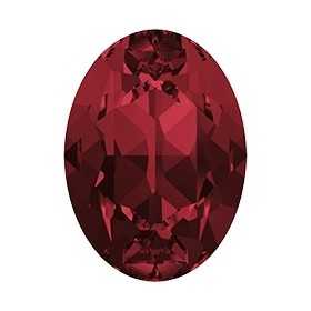0199-SWAROVSKI ELEMENTS 4120 Siam Foiled 8x6mm-1buc