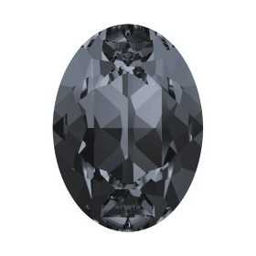 0204-SWAROVSKI ELEMENTS 4120 Crystal Silver Night 8x6mm-1buc