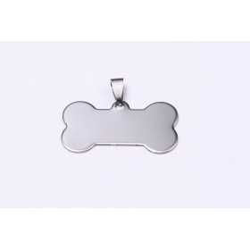 C014-Tag Os INOX 40x22mm-1 buc