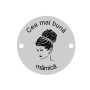 E0421 GS Banut din argint cea mai buna mamica 16.5mm 0.33mm