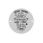 Banut din Argint 925 Good Friends Are Like Stars 16.5 mm pentru bratara E0452