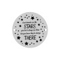 Banut argint 925 Good Friends Are Like Stars 16.5 mm E0453