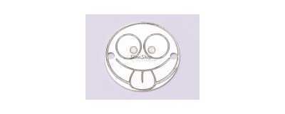 Pandantive Emoji din Argint 925 Gravate | SimoShop