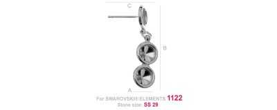 Accesorii din argint Rivoli 6mm