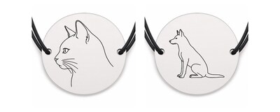 Brățări animale de companie personalizate - argint 925 | SimoShop