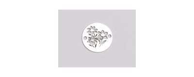 Mărțișoare Florale din Argint 925 Gravate | SimoShop